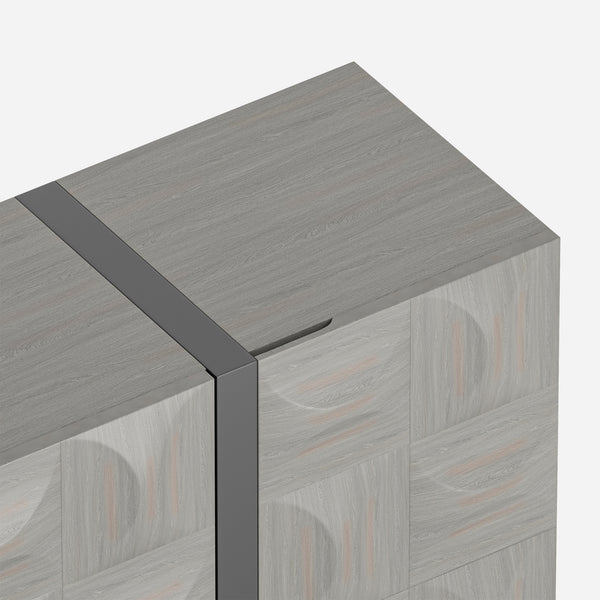 Antique 4-Door Sideboard (67'')