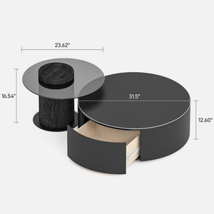 2-Piece Round Coffee Tables (23''-31'')