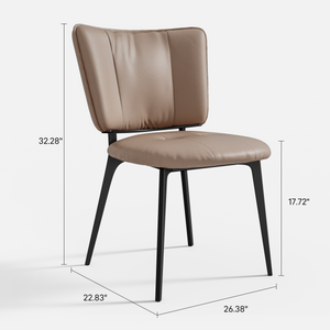 Modern Upholstered Dining Chairs (Set of 2)