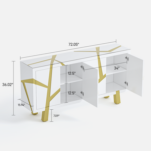 4-Door Sideboard (72'')