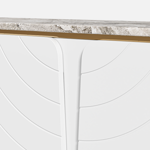 Marble Top Console Table (62'')