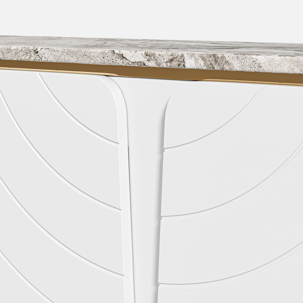 Marble Top Console Table (62'')