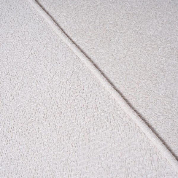 Eden White Chenille Modular Sectional Sofa (146")