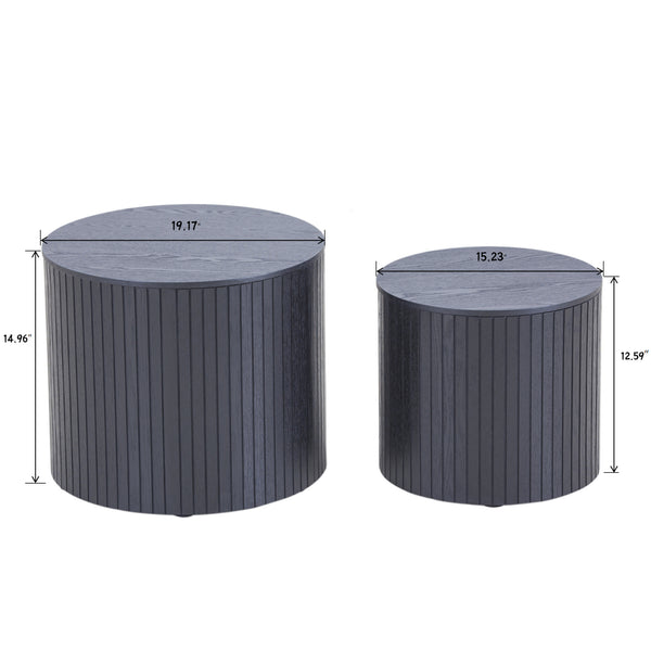 2-Piece Storage Coffee Tables (15''-19'')