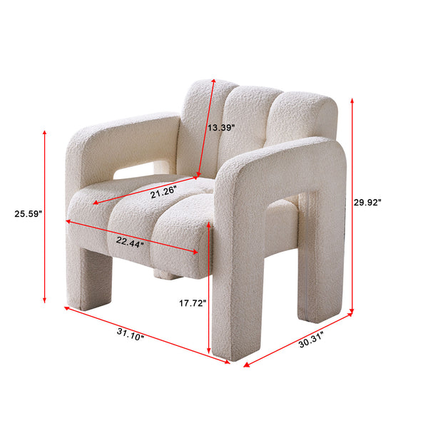 Modern Upholstered Accent Chair