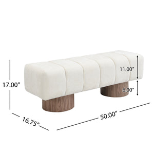 Upholstered Bedroom Bench (50'', 64'')
