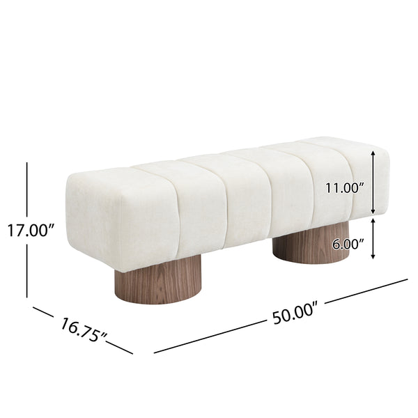 Upholstered Bedroom Bench (50'', 64'')