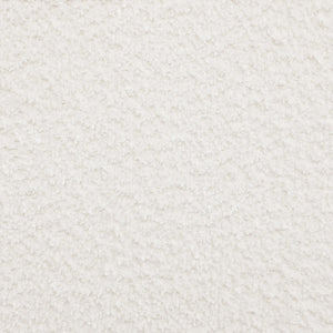 Lyra White Bouclé Channel Sofa (90")
