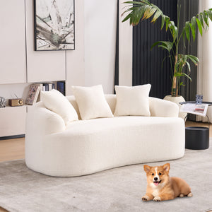 Curved Loveseat (65")