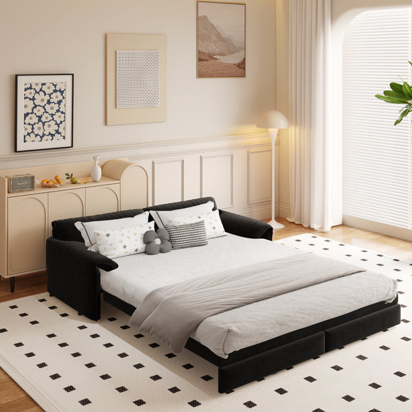 Multifunctional Sleeper Sofa (66'')