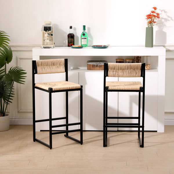 Weave Bar & Counter Stools (Set of 2)