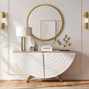 Marble Top Console Table (62'')