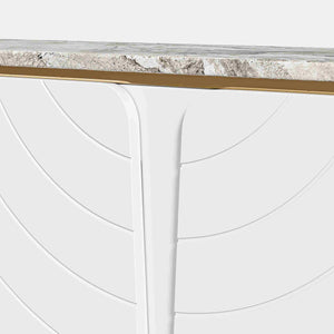Marble Top Console Table (62'')