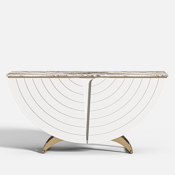 Marble Top Console Table (62'')