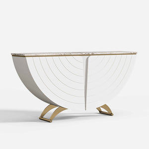 Marble Top Console Table (62'')