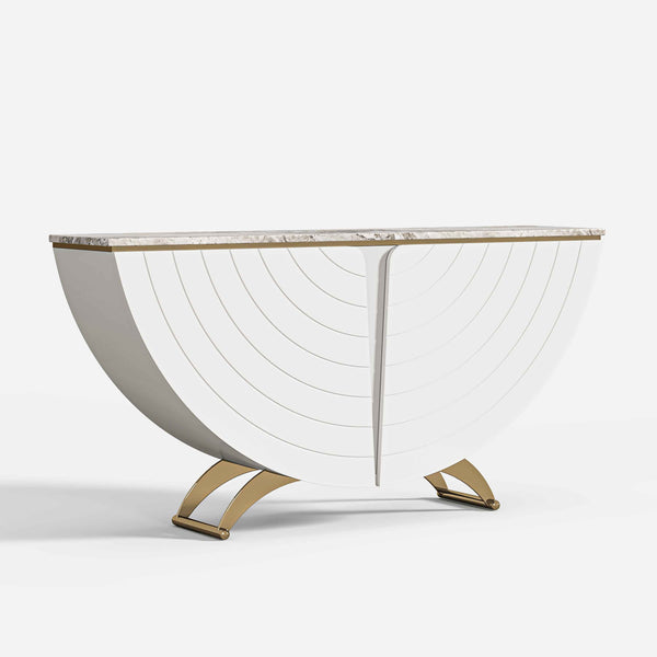 Marble Top Console Table (62'')