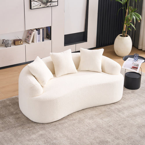 Curved Loveseat (65")