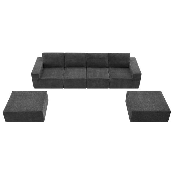 U Shaped Sectional (110'')