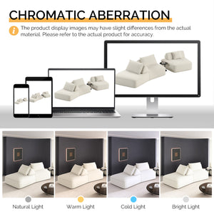 3-Piece Modular Sectional (139'')