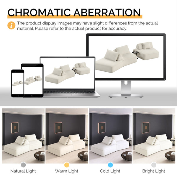 3-Piece Modular Sectional (139'')