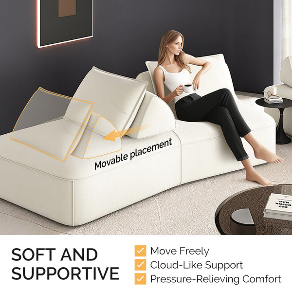 3-Piece Modular Sectional (139'')