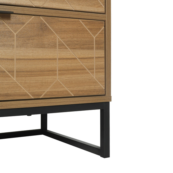 7-Drawer Wood Dresser (50'')