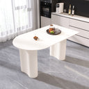 Modern Irregular Dining Table (63'')