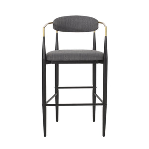 Iron Frame Bar & Counter Stools (Set of 2)