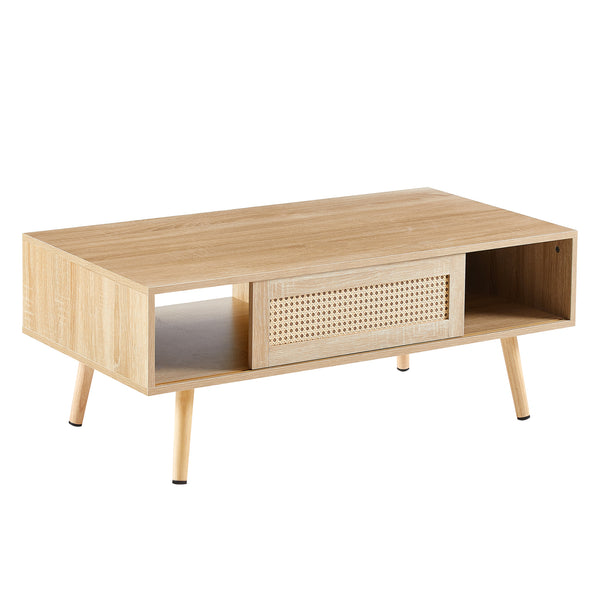 Rattan Coffee Table (41'')