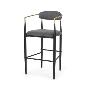 Iron Frame Bar & Counter Stools (Set of 2)