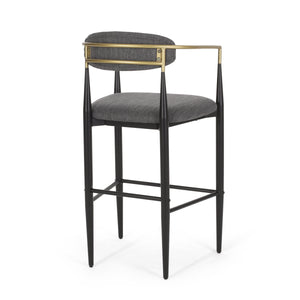 Iron Frame Bar & Counter Stools (Set of 2)