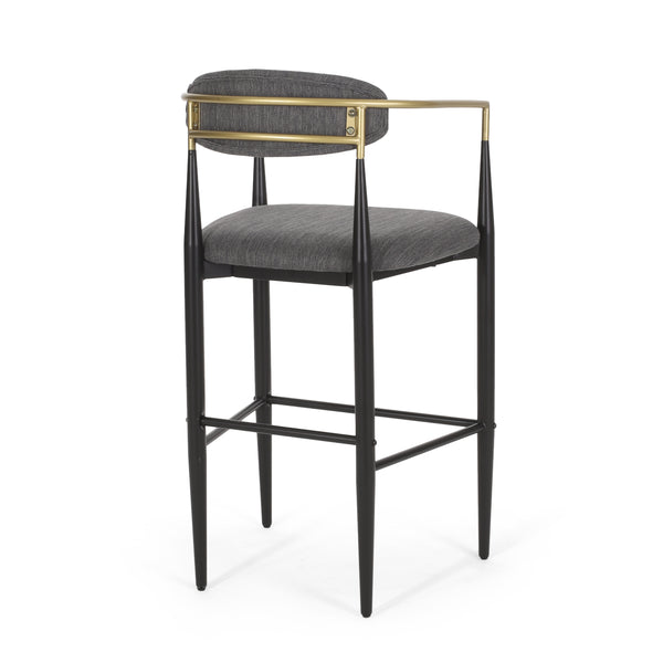 Iron Frame Bar & Counter Stools (Set of 2)