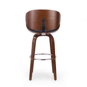 Modern Wood Bar & Counter Stools (Set of 2)