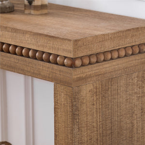 Rustic Wood Console Table (64'')