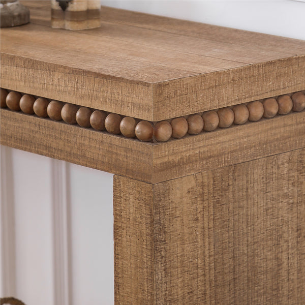 Rustic Wood Console Table (64'')