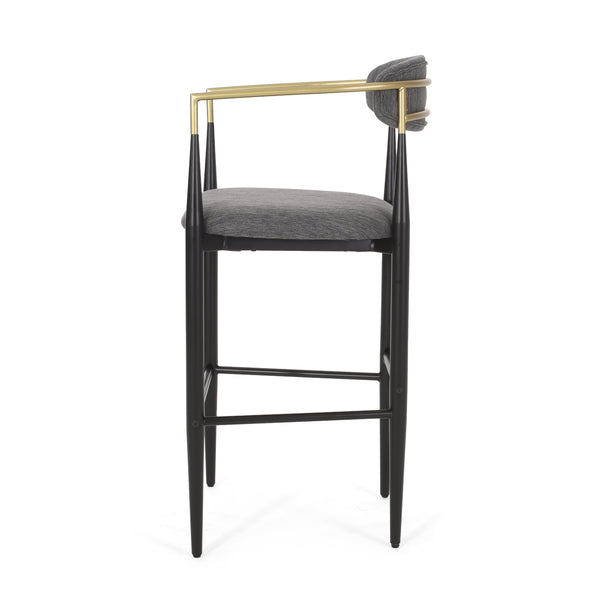 Iron Frame Bar & Counter Stools (Set of 2)