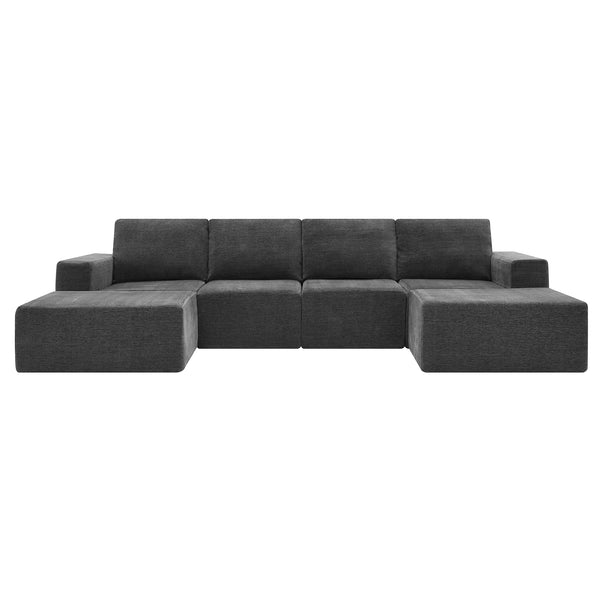 U Shaped Sectional (110'')