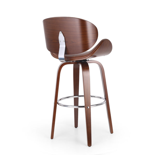 Modern Wood Bar & Counter Stools (Set of 2)