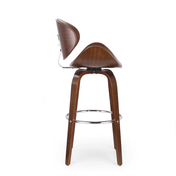 Modern Wood Bar & Counter Stools (Set of 2)