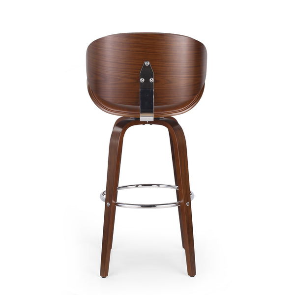 Modern Wood Bar & Counter Stools (Set of 2)