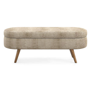 Oval Storage Bench (44'')