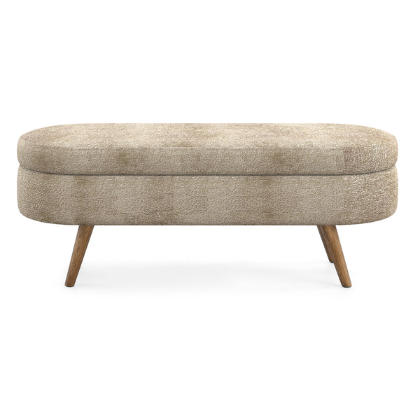 Oval Storage Bench (44'')