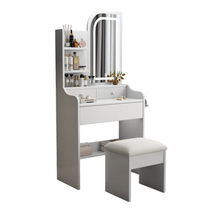 Modern Lighted Makeup Vanity Set (23'')