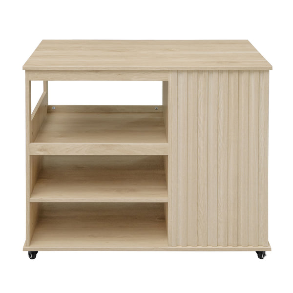 Rolling Kitchen Island Cart (39'')