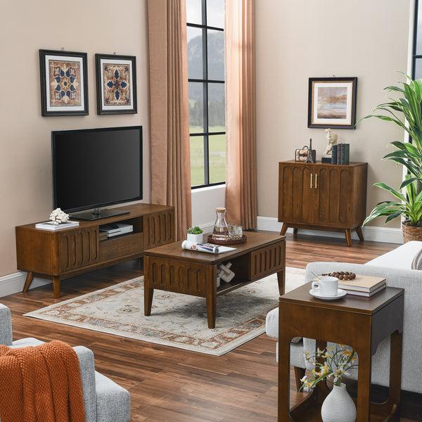 Mid-Century Modern Accent Cabinet (31'')