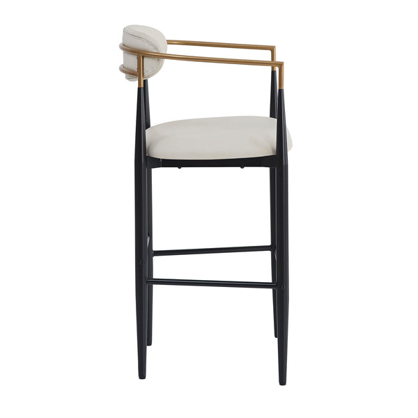 Iron Frame Bar & Counter Stools (Set of 2)