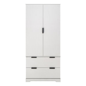 Modern Fluted Buffet Cabinet (71'')