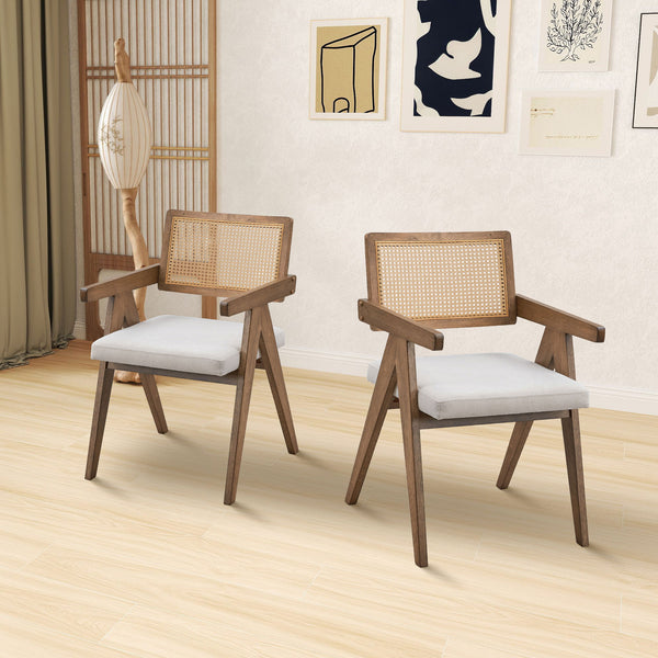Mid-Century Dining Chairs (Set of 2)