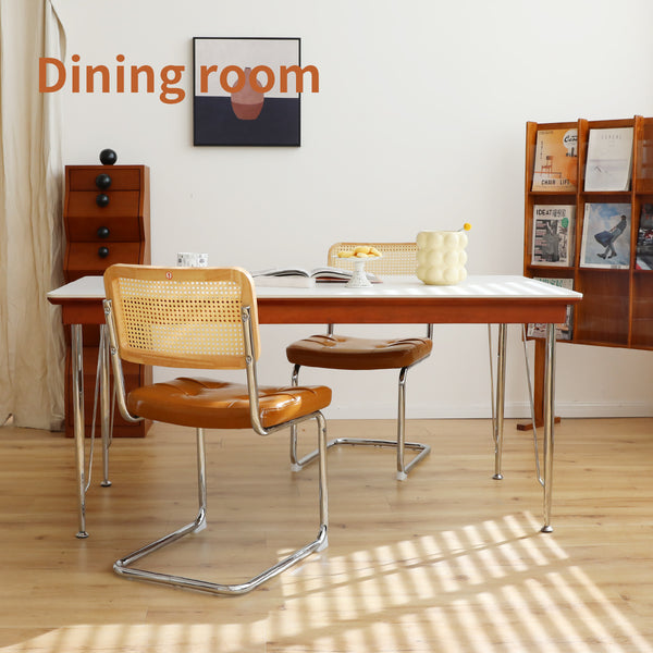 Rattan Dining Chairs (Set of 2)