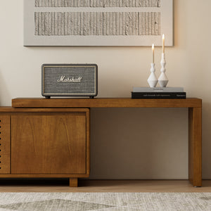 Extendable Wood Media Console (62'')